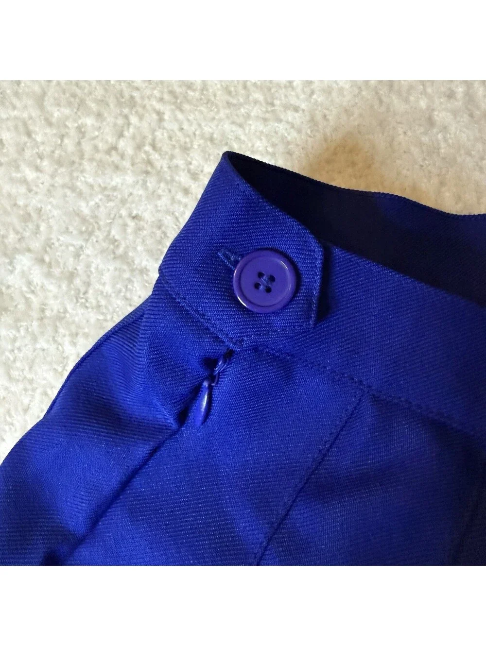 Praying Pleated Skirt Women S Blue NWT Main Character Embroidered Vault Gucci